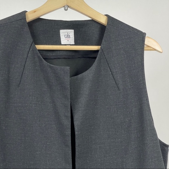 Cabiđź’•Drafting Suit Vest Career Sleeveless Jacket - Picture 8 of 11